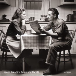 Image depicting Sarah and Harold © WHA